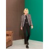 Chaqueta acolchada tipo chanel