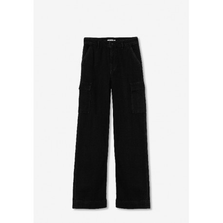 PANTALÓN DENIM CARGO ELIN