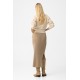 FALDA LUREX DORADA CASSIA